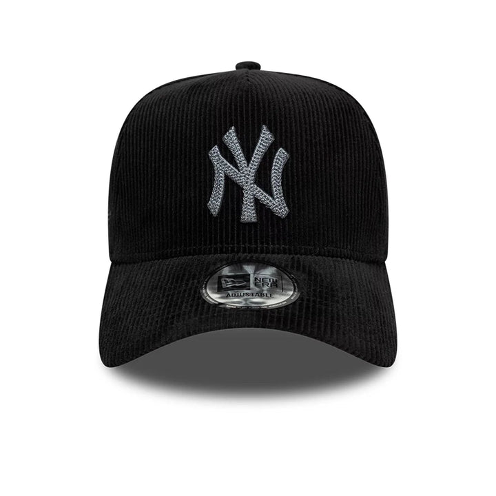 New Era MLB Cord 9Forty E-Frame NY Yankees black - Shop-Tetuan