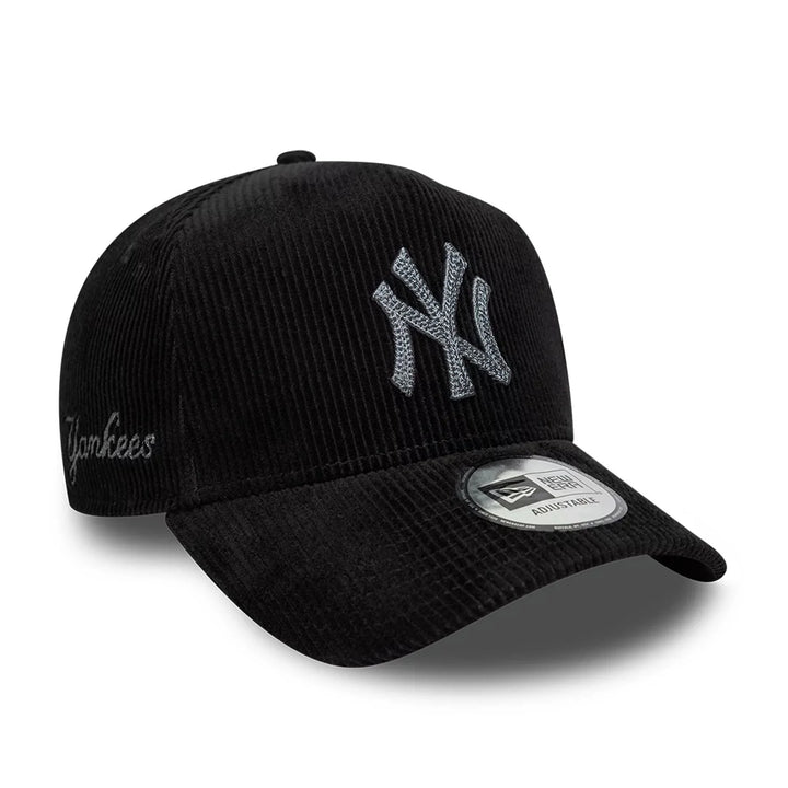 New Era MLB Cord 9Forty E-Frame NY Yankees black - Shop-Tetuan