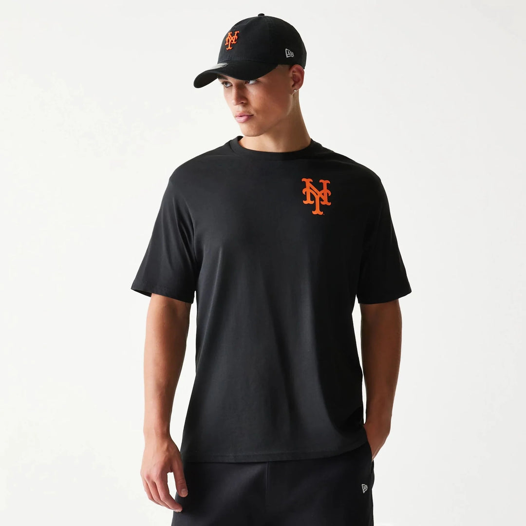 New Era MLB Food Graphic Tee NY Mets black - Shop-Tetuan