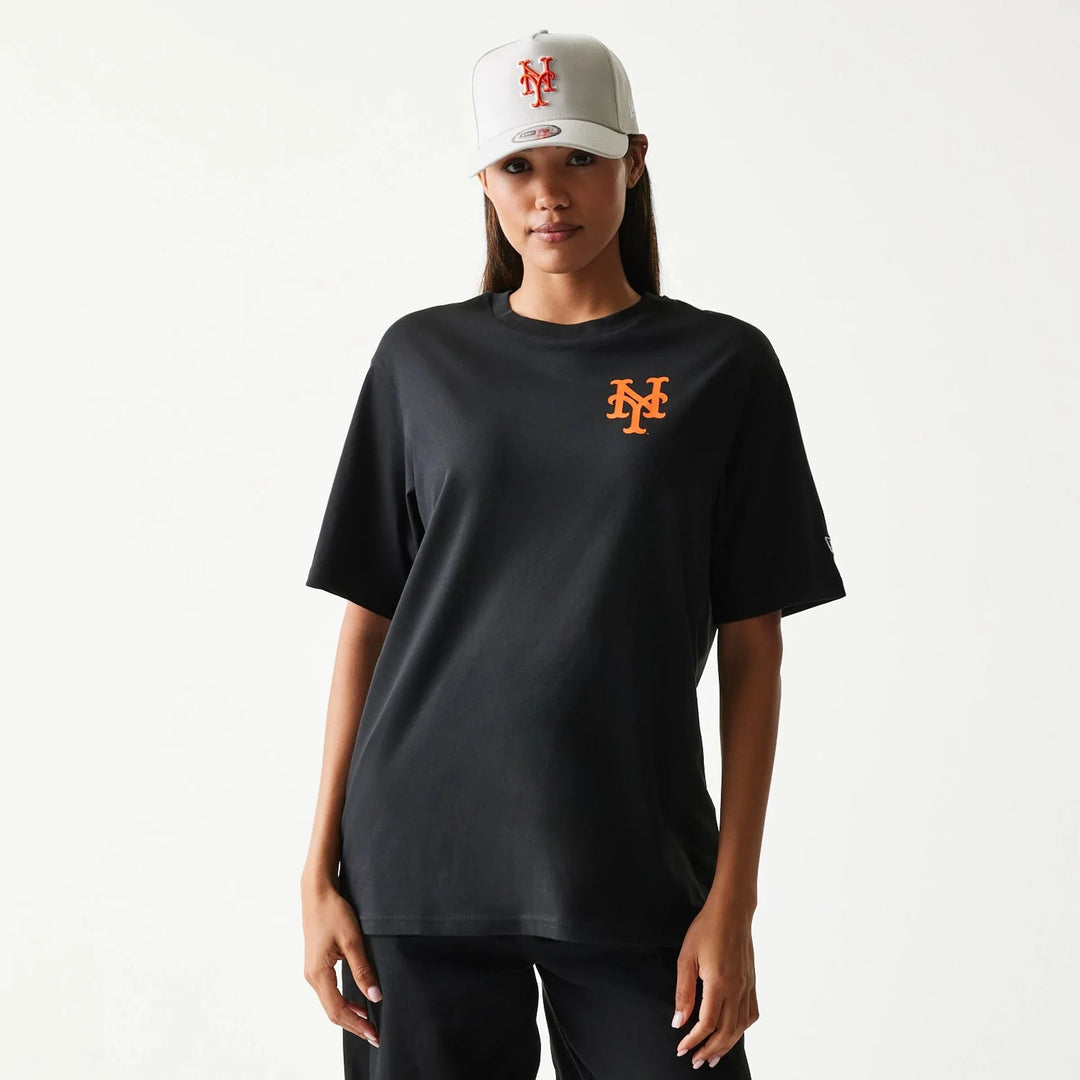 New Era MLB Food Graphic Tee NY Mets black - Shop-Tetuan