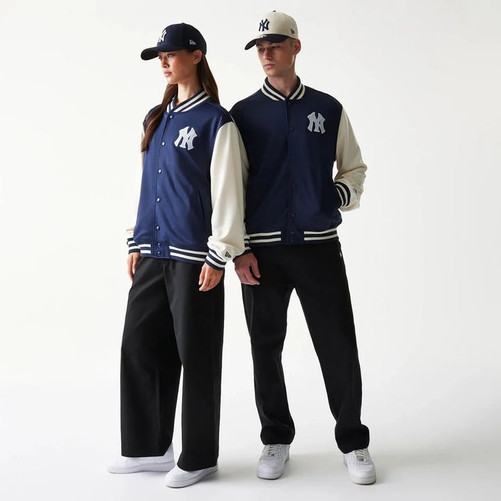 New Era MLB Bomber Jacket NY Yankees navy - Shop-Tetuan