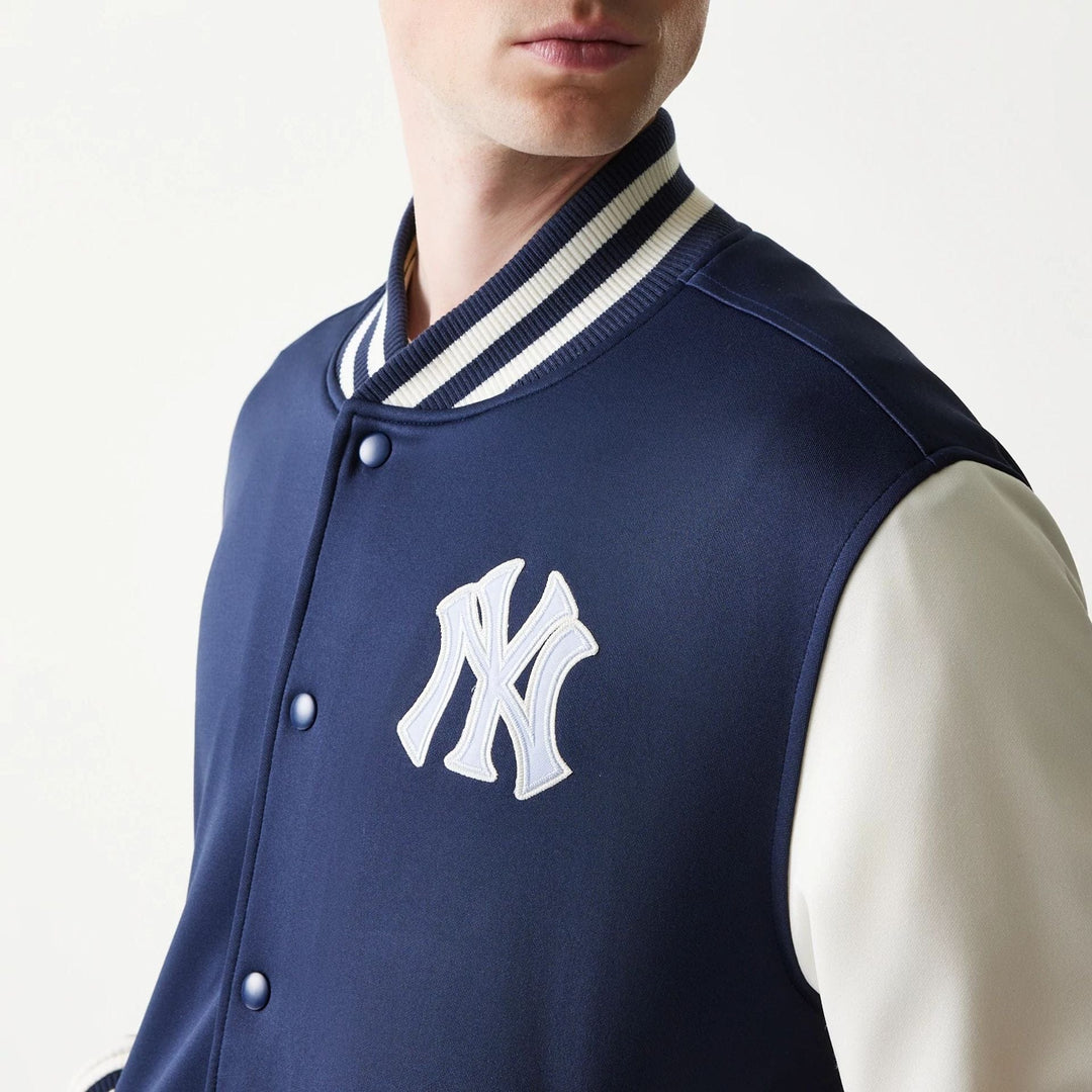 New Era MLB Bomber Jacket NY Yankees navy - Shop-Tetuan