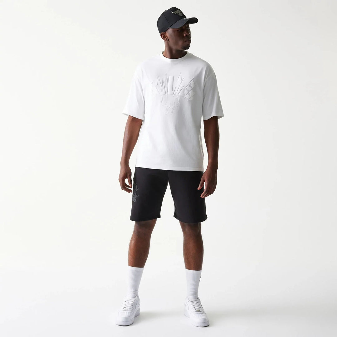 New Era NBA Oversized Tee C Bulls white - Shop-Tetuan