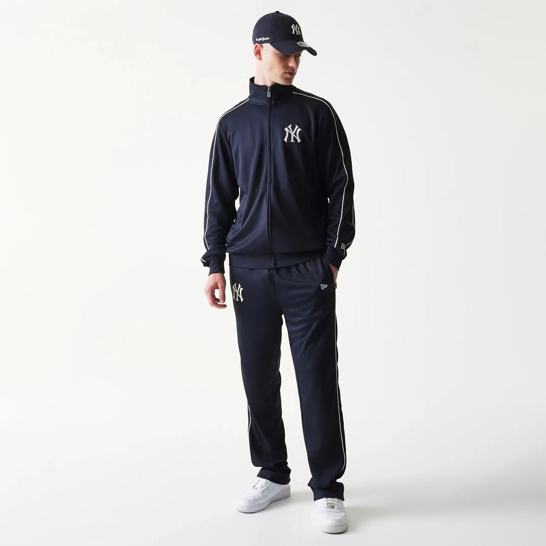 New Era MLB Piping Straight Leg Joggers navy - Shop-Tetuan