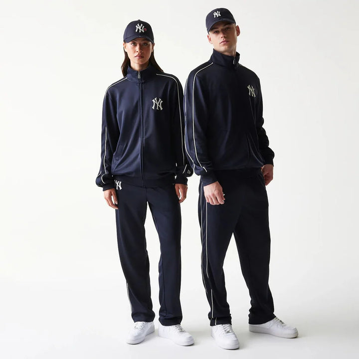 New Era MLB Piping Track Jacket NY Yankees navy - Shop-Tetuan