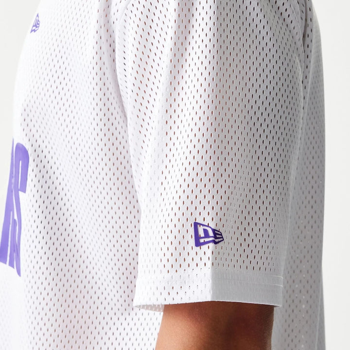 New Era NBA Graphic Mesh Tee LA Lakers white - Shop-Tetuan