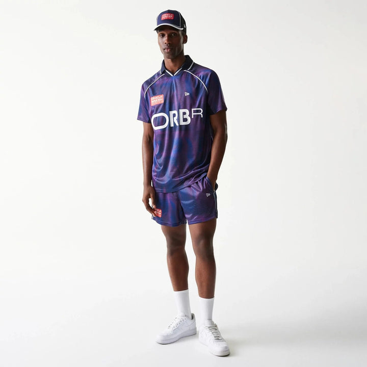 New Era All Over Print Football Tee RB Racing dark blue - Shop-Tetuan