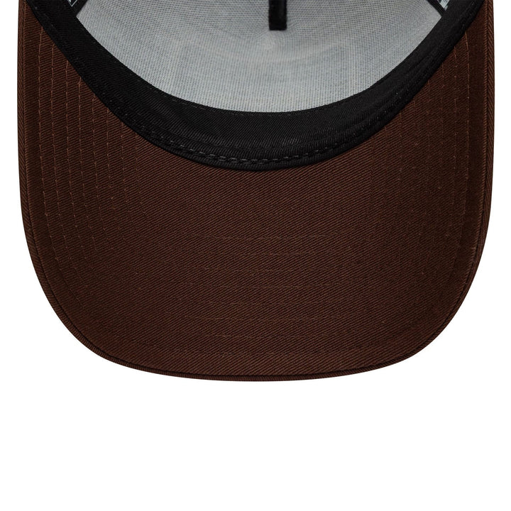 New Era Patch 9Forty A-Frame Trucker brown - Shop-Tetuan