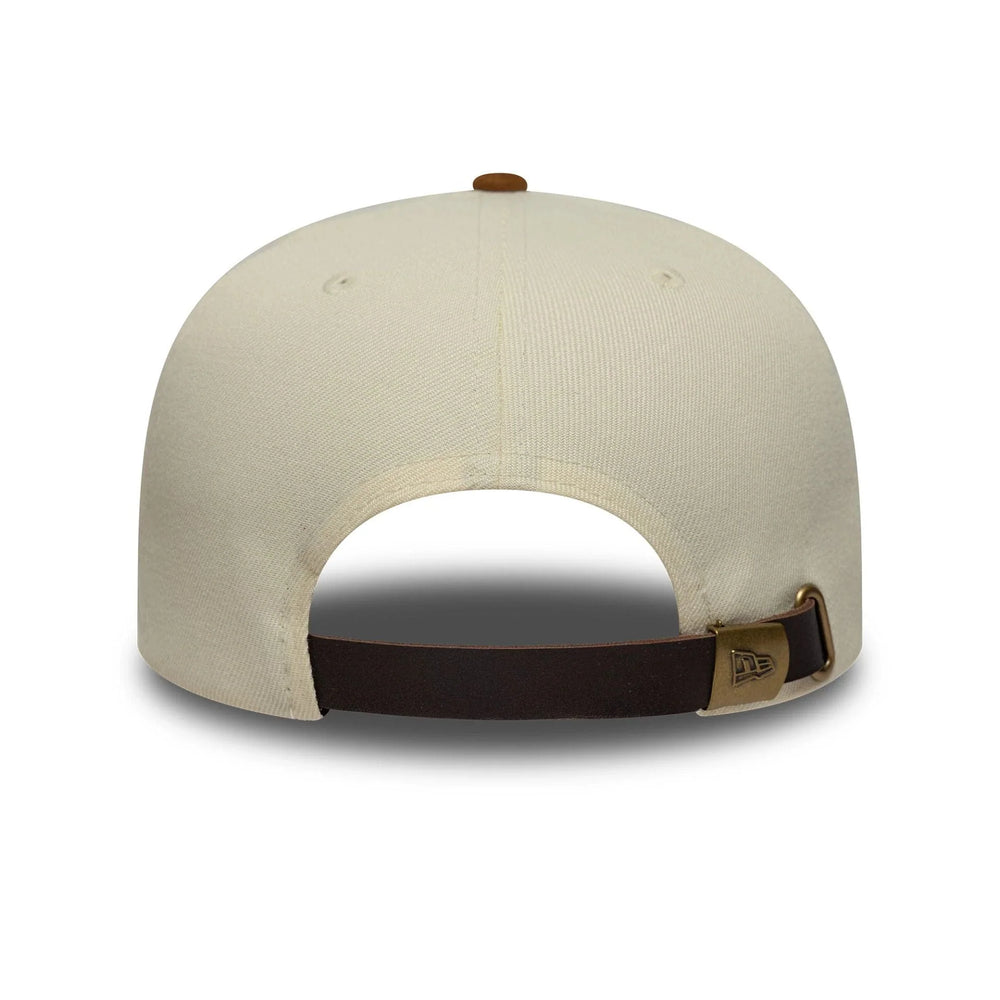 New Era MLB Suede VIsor 9Fifty A-Frame LA Dodgers light beige - Shop-Tetuan