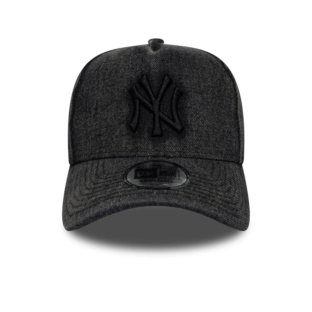 New Era MLB Denim 9Forty E-Frame NY Yankees black - Shop-Tetuan