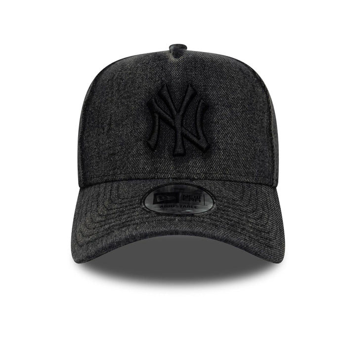 New Era MLB Denim 9Forty E-Frame NY Yankees black - Shop-Tetuan