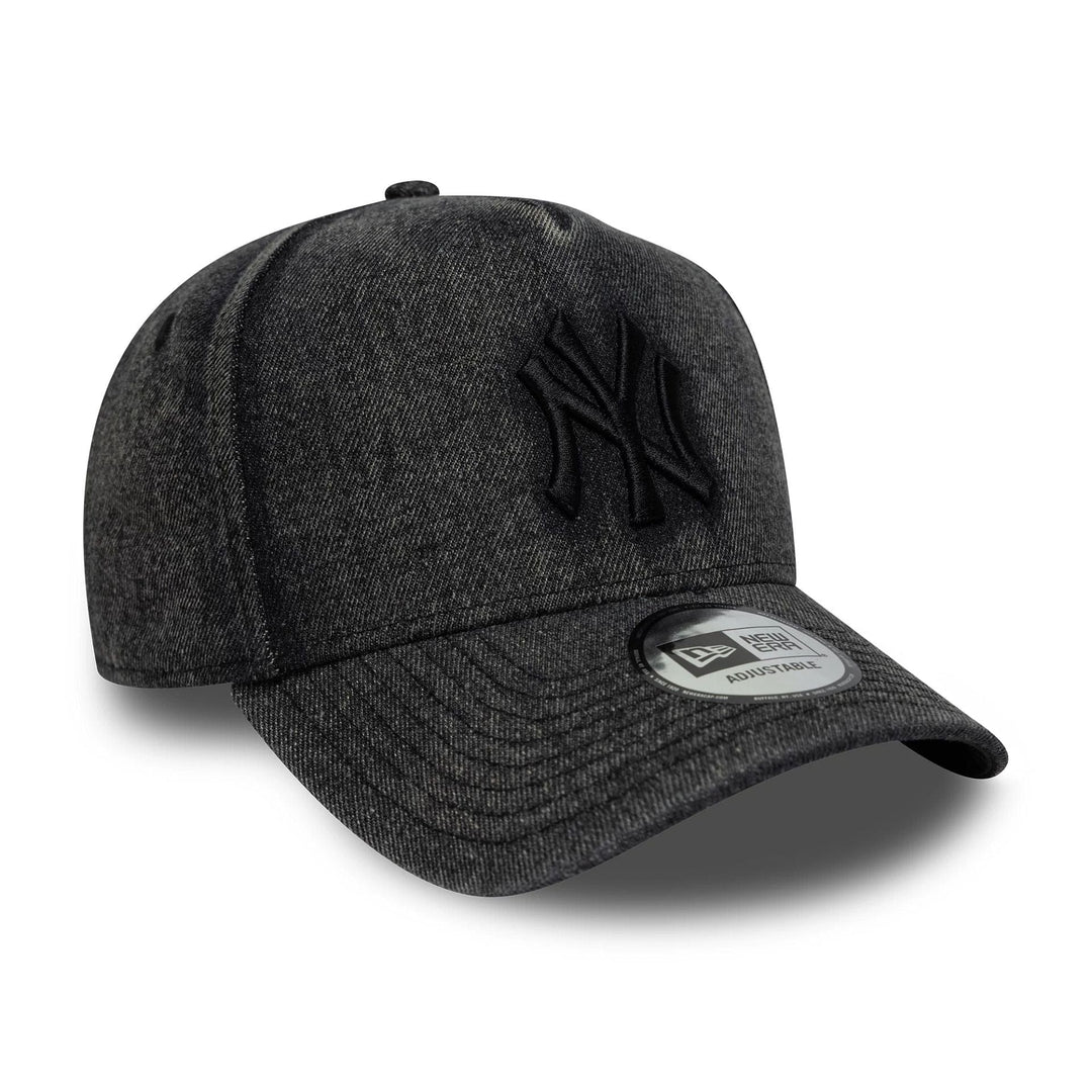 New Era MLB Denim 9Forty E-Frame NY Yankees black - Shop-Tetuan