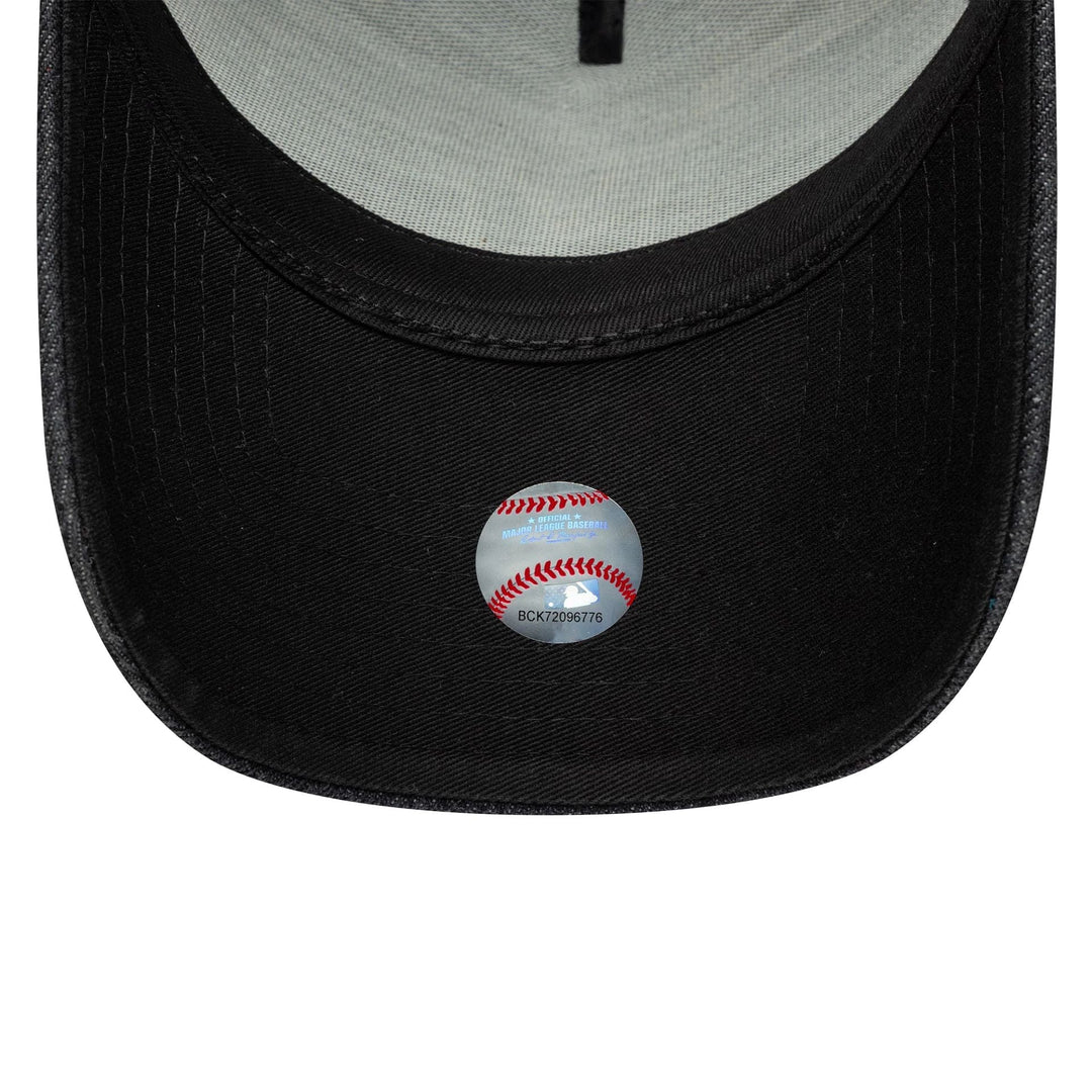 New Era MLB Denim 9Forty E-Frame NY Yankees black - Shop-Tetuan