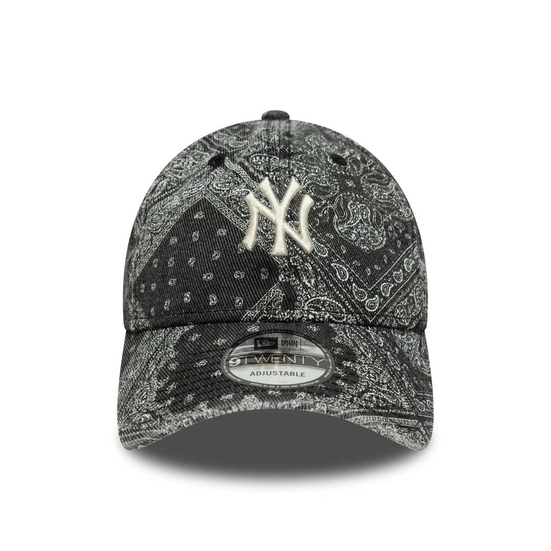 New Era MLB Washed Paisley 9Twenty NY Yankees black - Shop-Tetuan