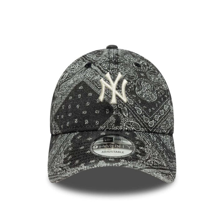 New Era MLB Washed Paisley 9Twenty NY Yankees black - Shop-Tetuan