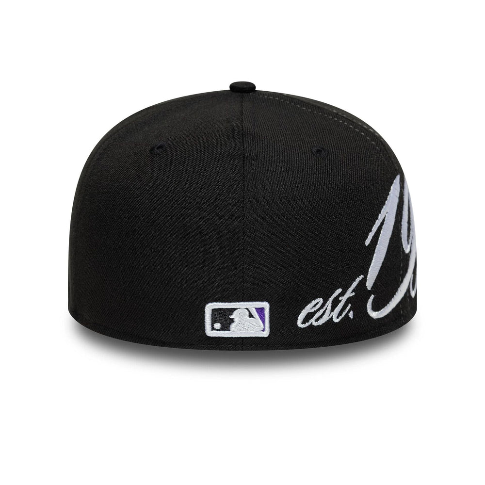 New Era MLB Est Script Low Profile 59Fifty C Rockies black - Shop-Tetuan