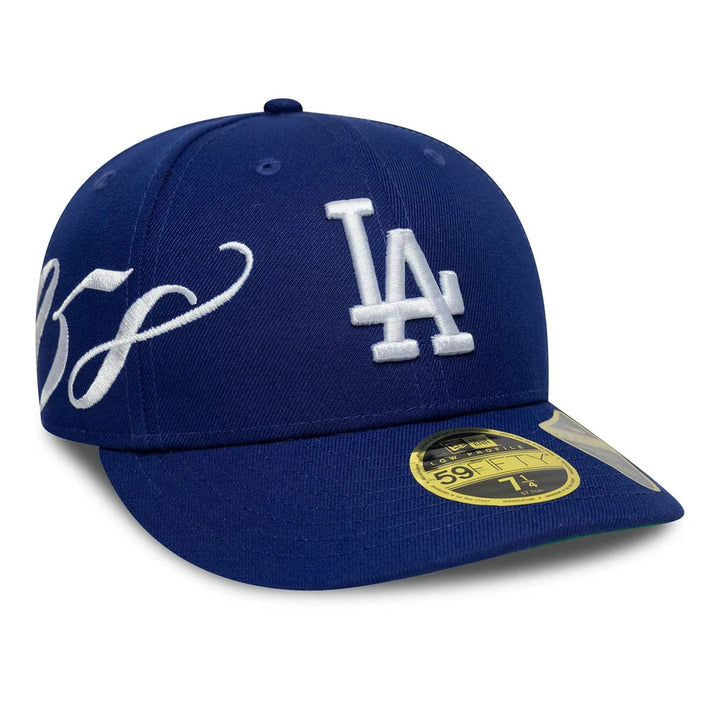New Era MLB Est Script Low Profile 59Fifty LA Dodgers blue - Shop-Tetuan