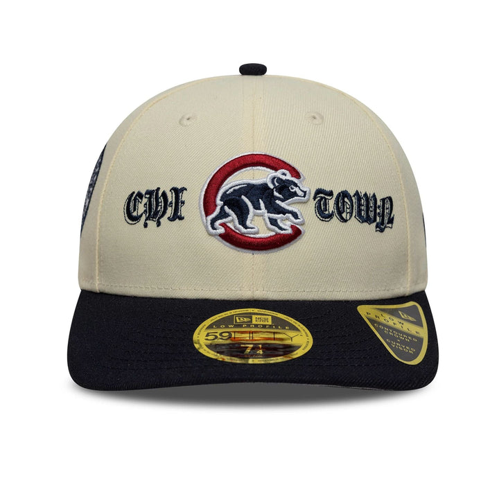 New Era MLB Cooperstown Low Profile 59Fifty C Cubs cream - Shop-Tetuan