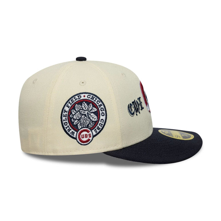 New Era MLB Cooperstown Low Profile 59Fifty C Cubs cream - Shop-Tetuan