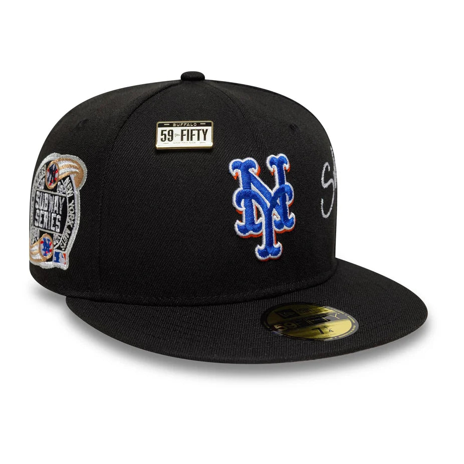 New Era MLB Subway Series 59Fifty NY Mets black - Shop-Tetuan