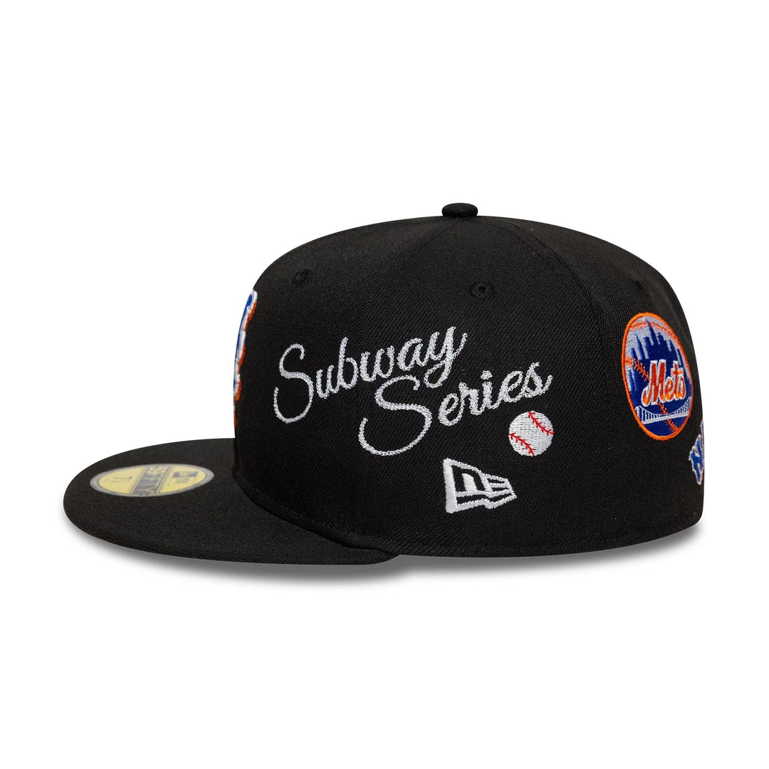 New Era MLB Subway Series 59Fifty NY Mets black - Shop-Tetuan