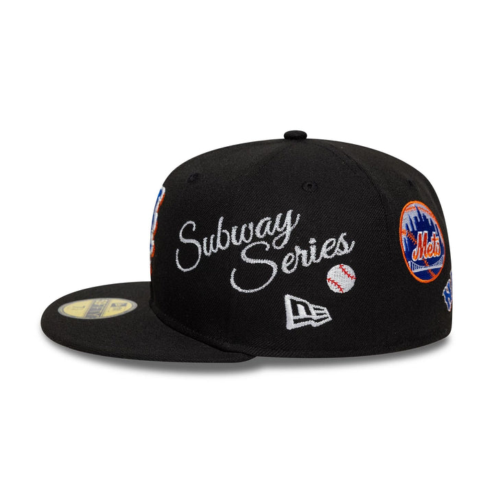 New Era MLB Subway Series 59Fifty NY Mets black - Shop-Tetuan