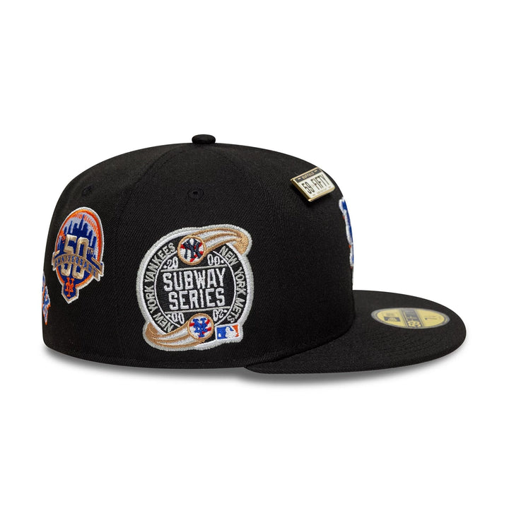 New Era MLB Subway Series 59Fifty NY Mets black - Shop-Tetuan