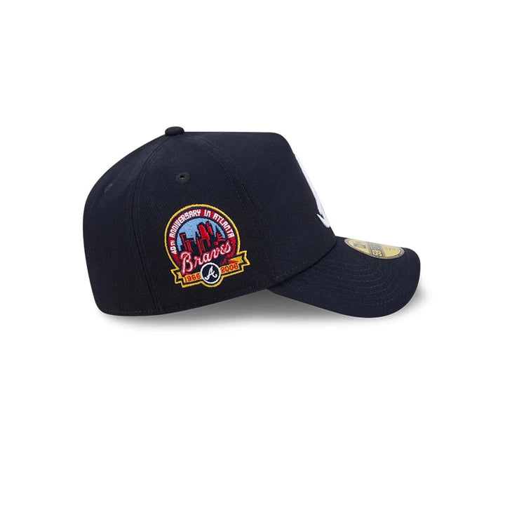 New Era MLB Team Side 59Forty A-Frame A Braves navy