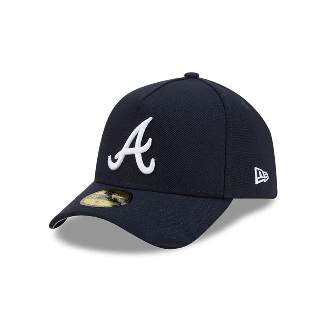 New Era MLB Team Side 59Forty A-Frame A Braves navy