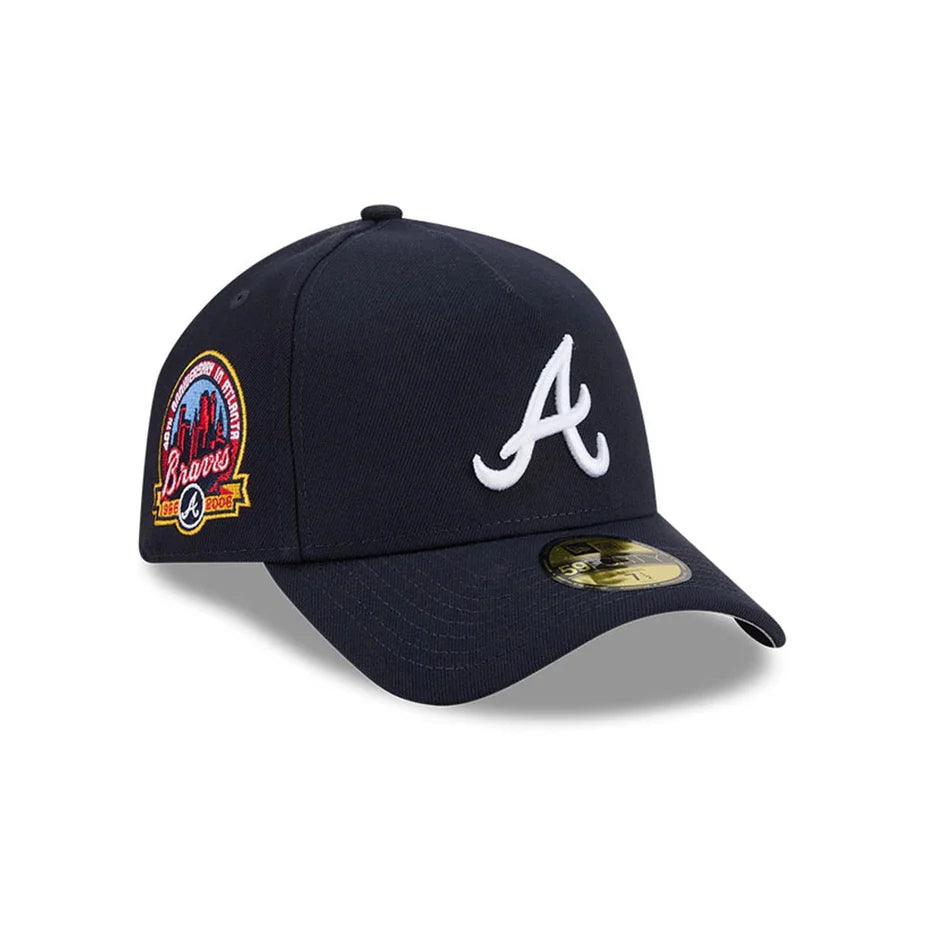 New Era MLB Team Side 59Forty A-Frame A Braves navy
