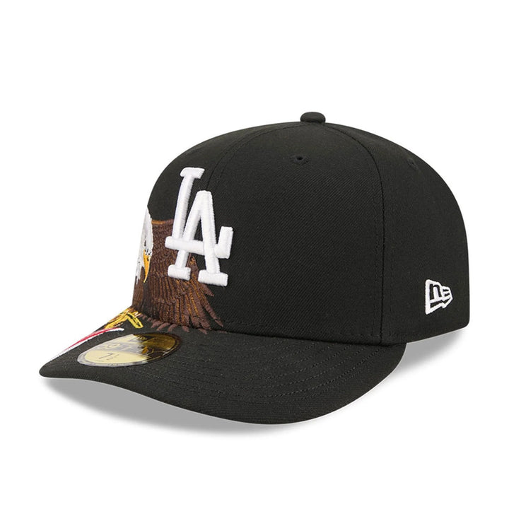 New Era MLB Eagle 59Fifty LA Dodgers black