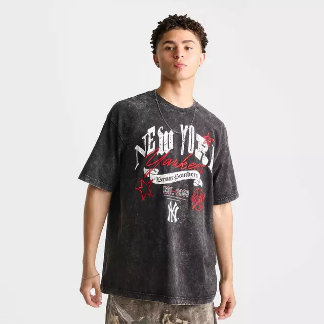 New Era Lifgras 3440 NY Yankees Tee black - Shop-Tetuan