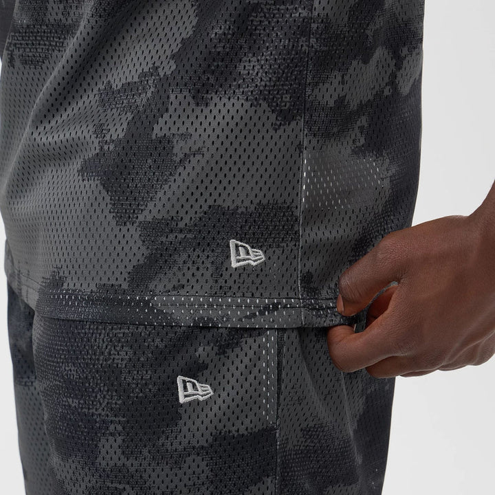New Era All Over Print Mesh Tank Top Black Camo - Shop-Tetuan