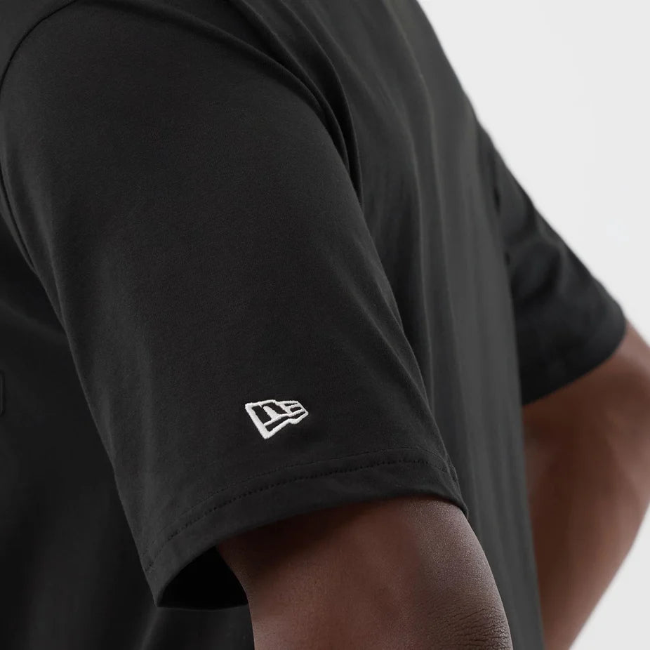 New Era Serpent Graphic Oversized Tee Black