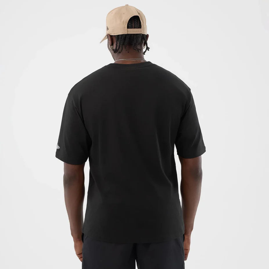 New Era Serpent Graphic Oversized Tee Black
