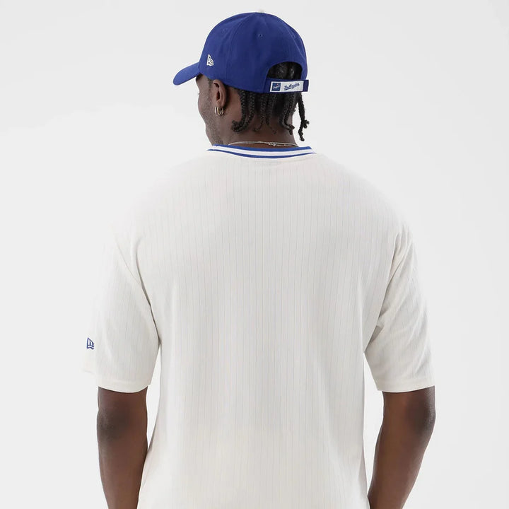 New Era LA Dodgers MLB Arch Open Oversized Tee white