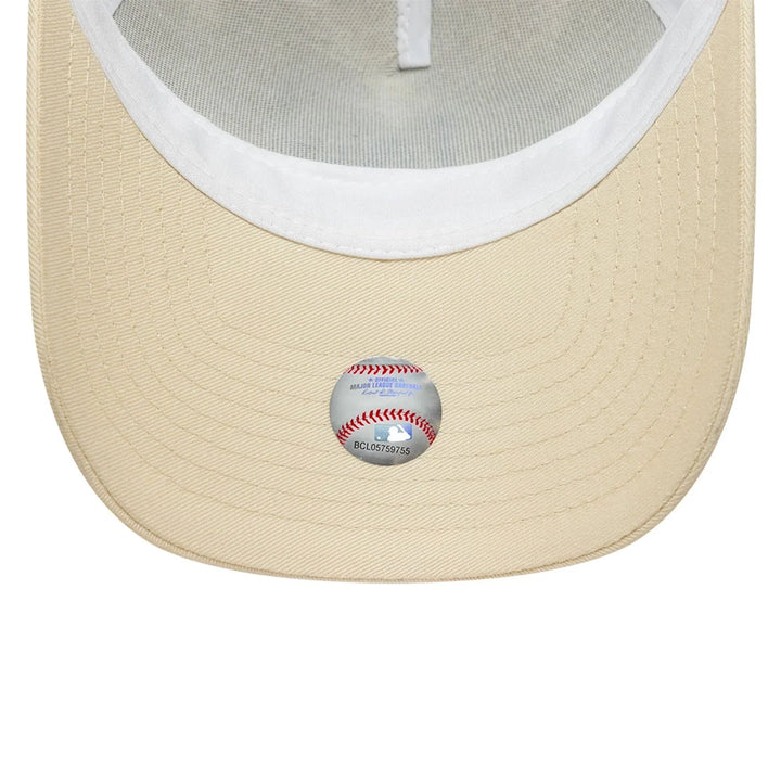 New Era MLB Floral 9Forty A-Frame Trucker Cap LA Dodgers light beige - Shop-Tetuan