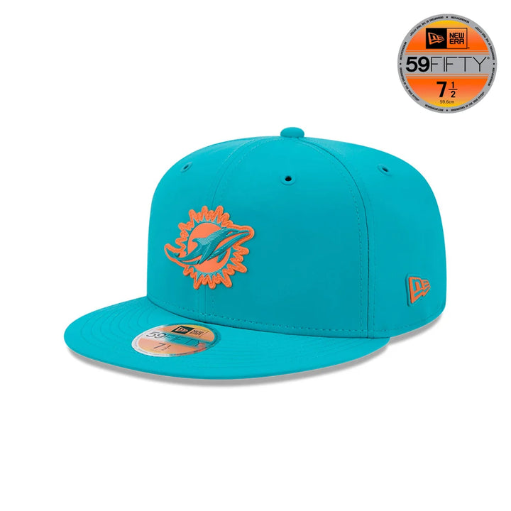 New Era NFL 2026 Sideline59Fifty M Dolphins turquoise
