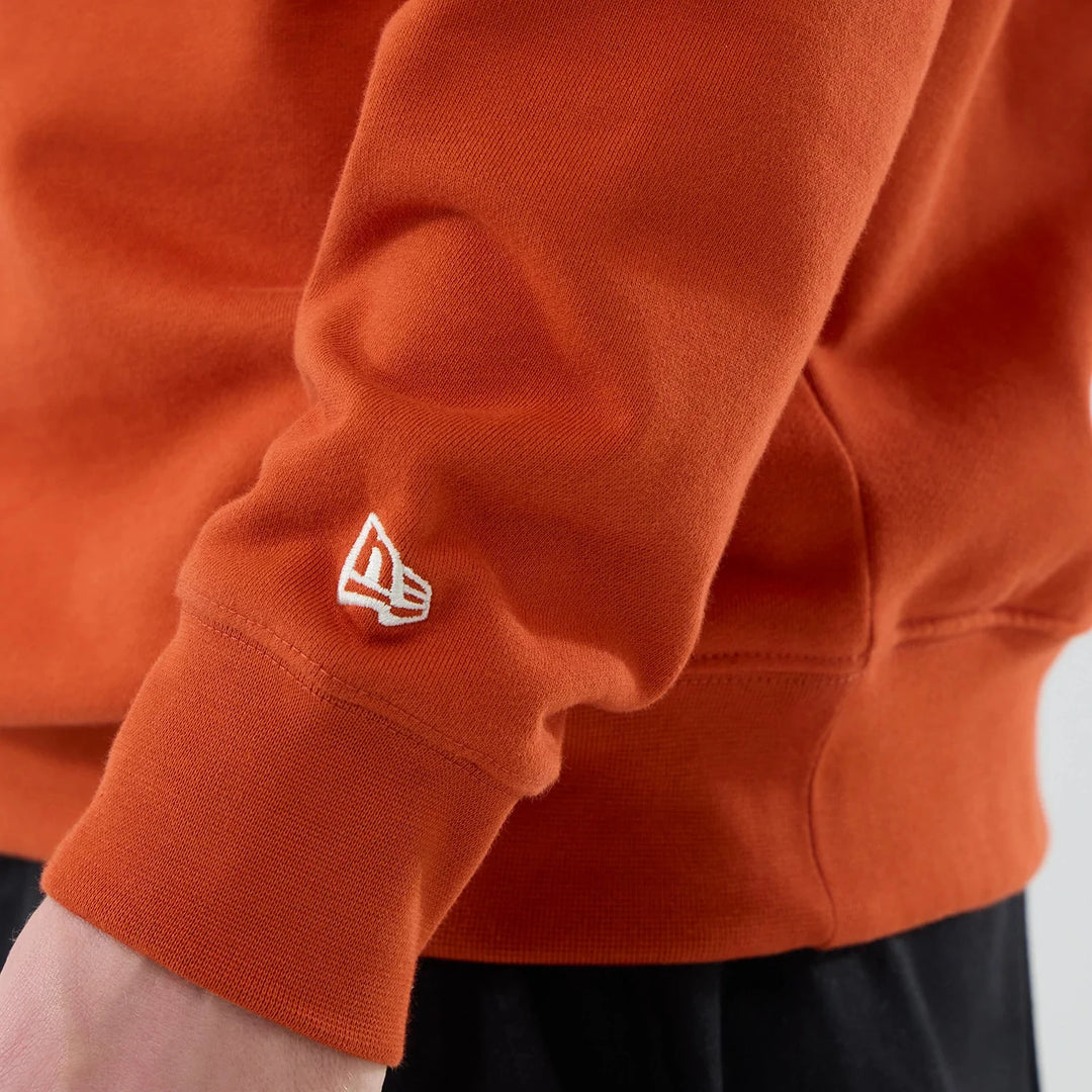 New Era MLB Arch NY Yankees Oversized Crewneck graphic orange