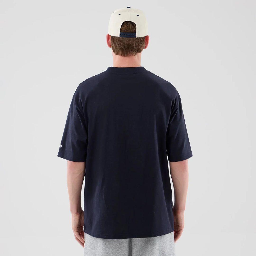 New Era MLB Arch Graphic NY Yankees Oversized Tee navy