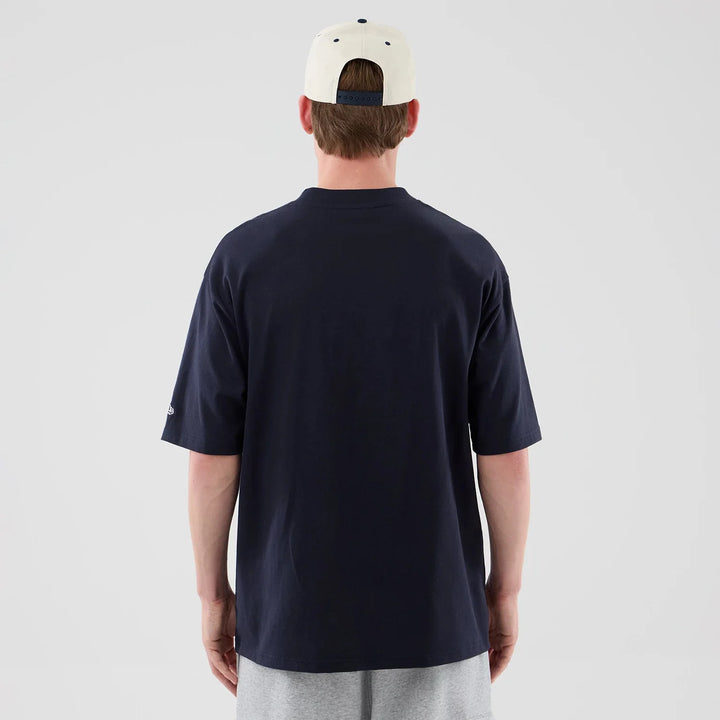 New Era MLB Arch Graphic NY Yankees Oversized Tee navy