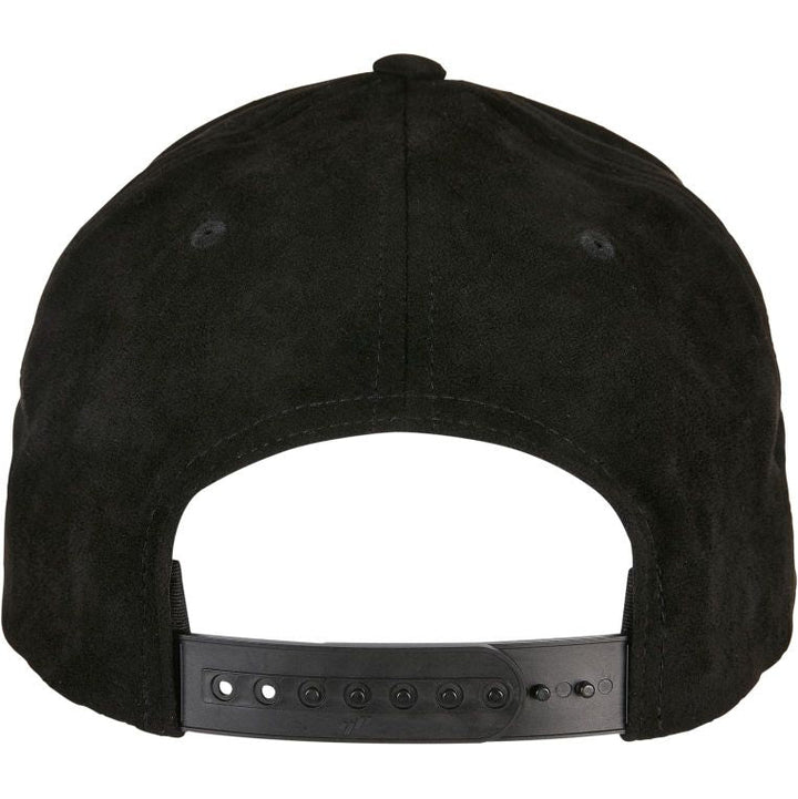 Flexfit Suede Leather Snapback black - Shop-Tetuan