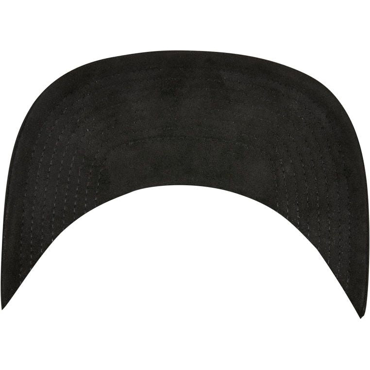 Flexfit Suede Leather Snapback black - Shop-Tetuan