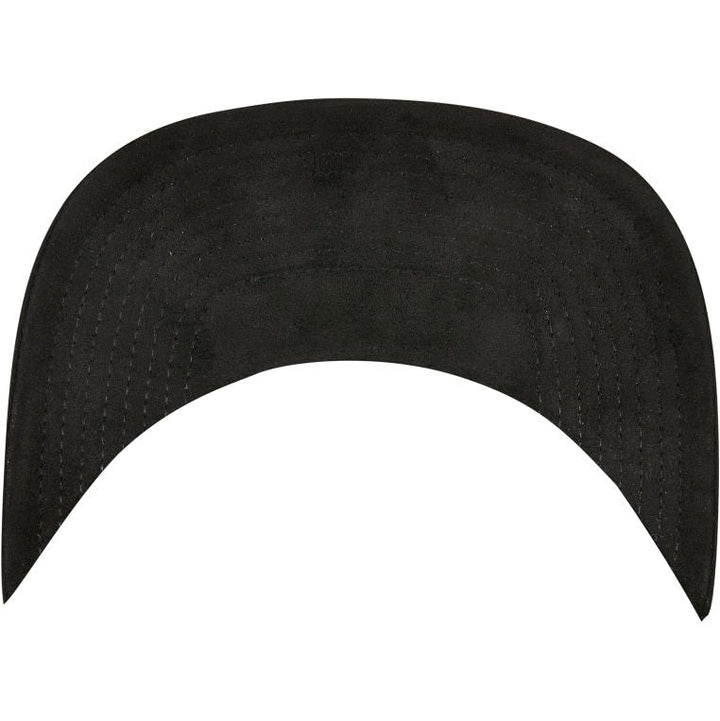 Flexfit Suede Leather Snapback black - Shop-Tetuan