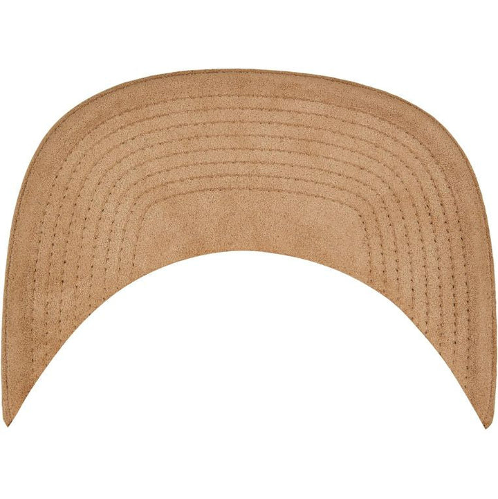 Flexfit Suede Leather Snapback khaki - Shop-Tetuan