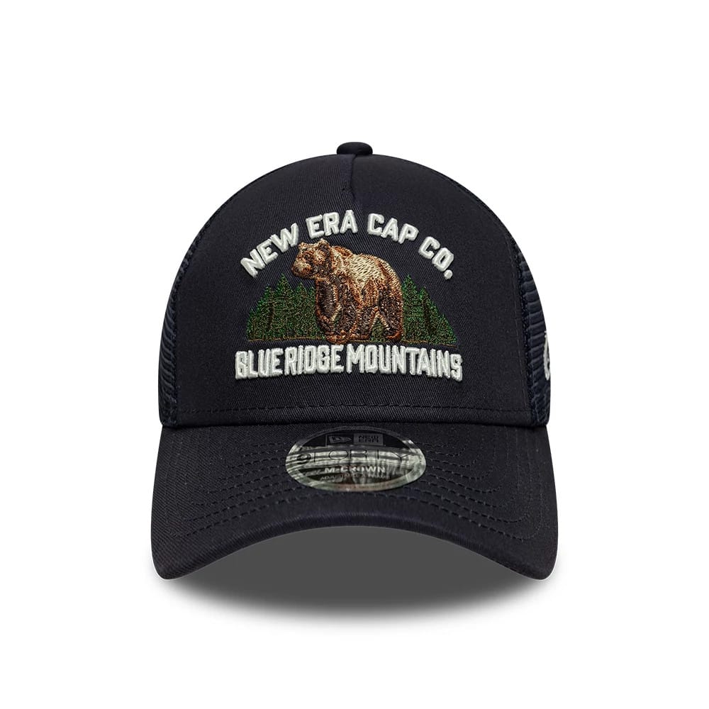 New Era Graphic 9Forty M-Crown A-Frame Trucker navy