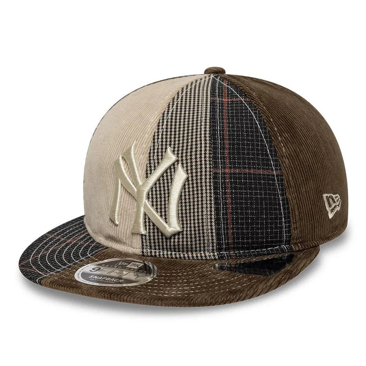 New Era MLB Patchwork Retro Crown 9Fifty NY Yankees dark brown