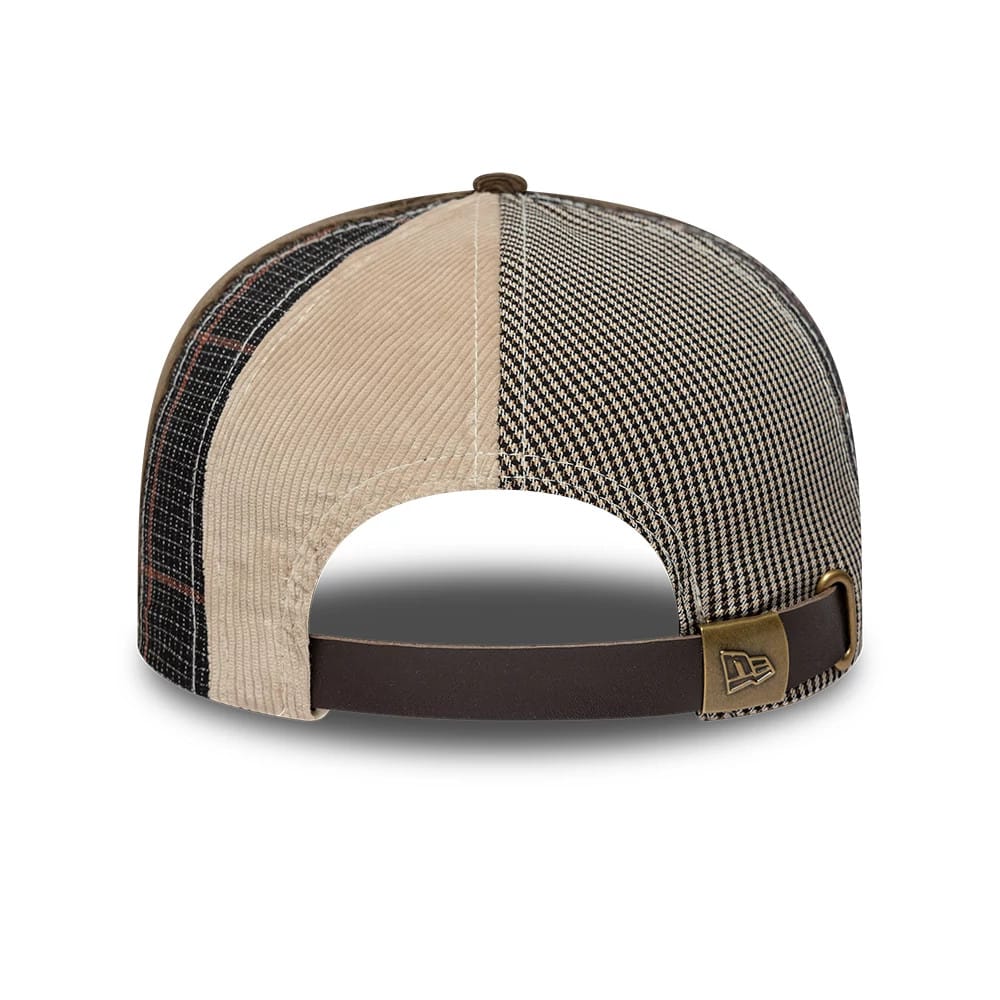 New Era MLB Patchwork Retro Crown 9Fifty NY Yankees dark brown