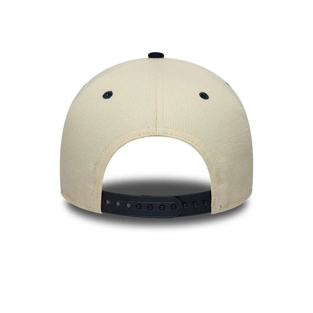 New Era MLB Wordmark Suede 9Forty E-Frame NY Yankees cream/navy