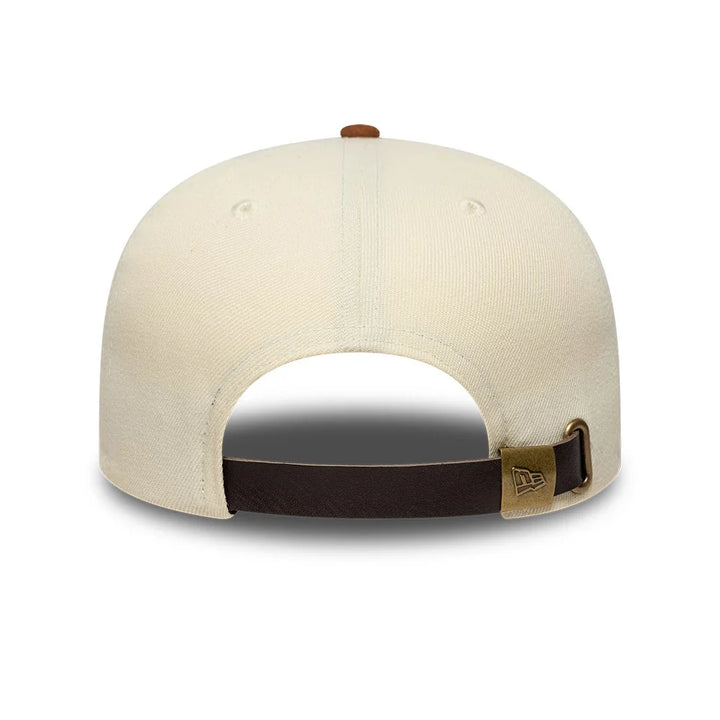 New Era Retro Crown 9Fifty suede cream/brown